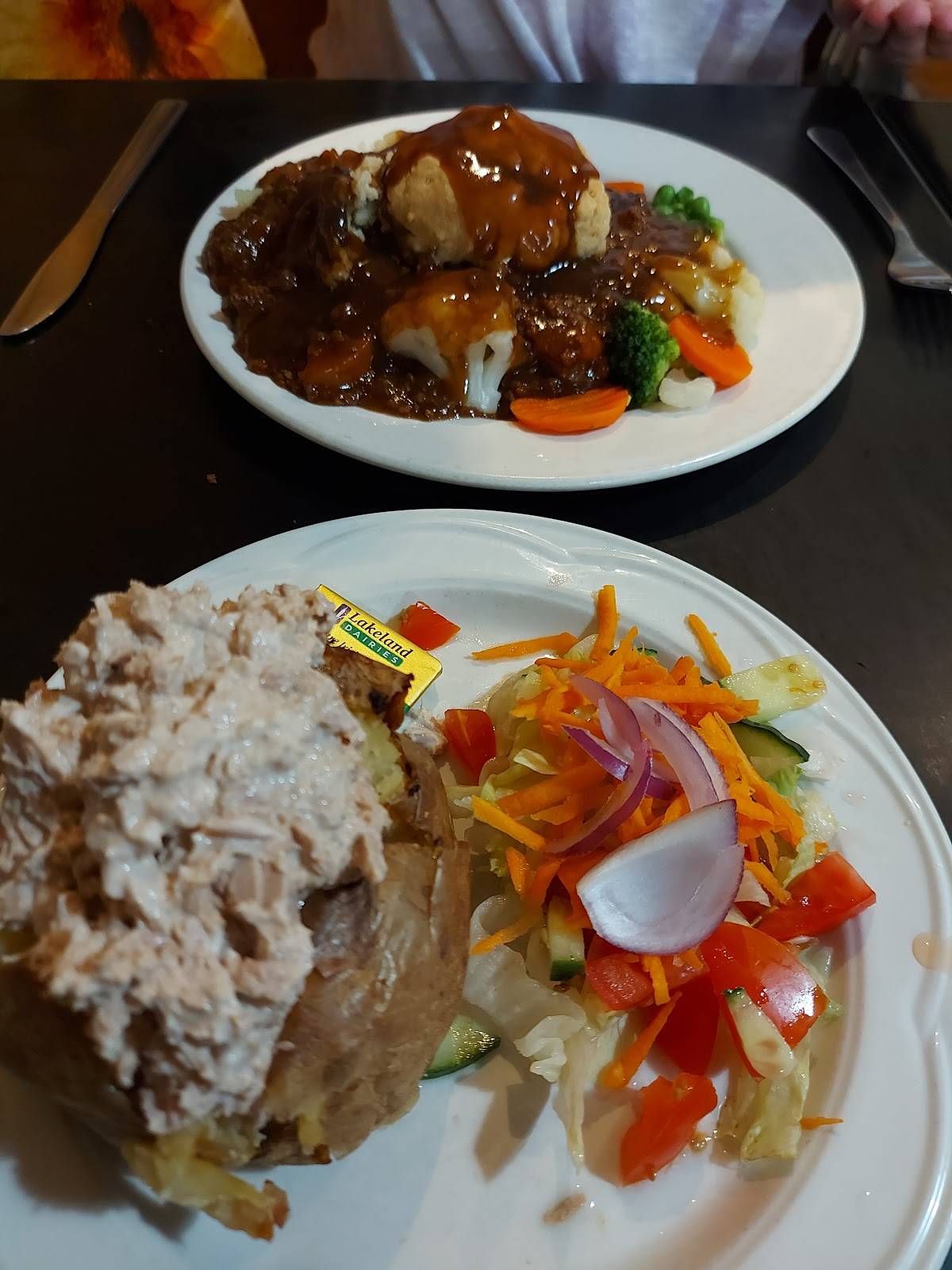 Menu at Sunflower Cafe, Darlington