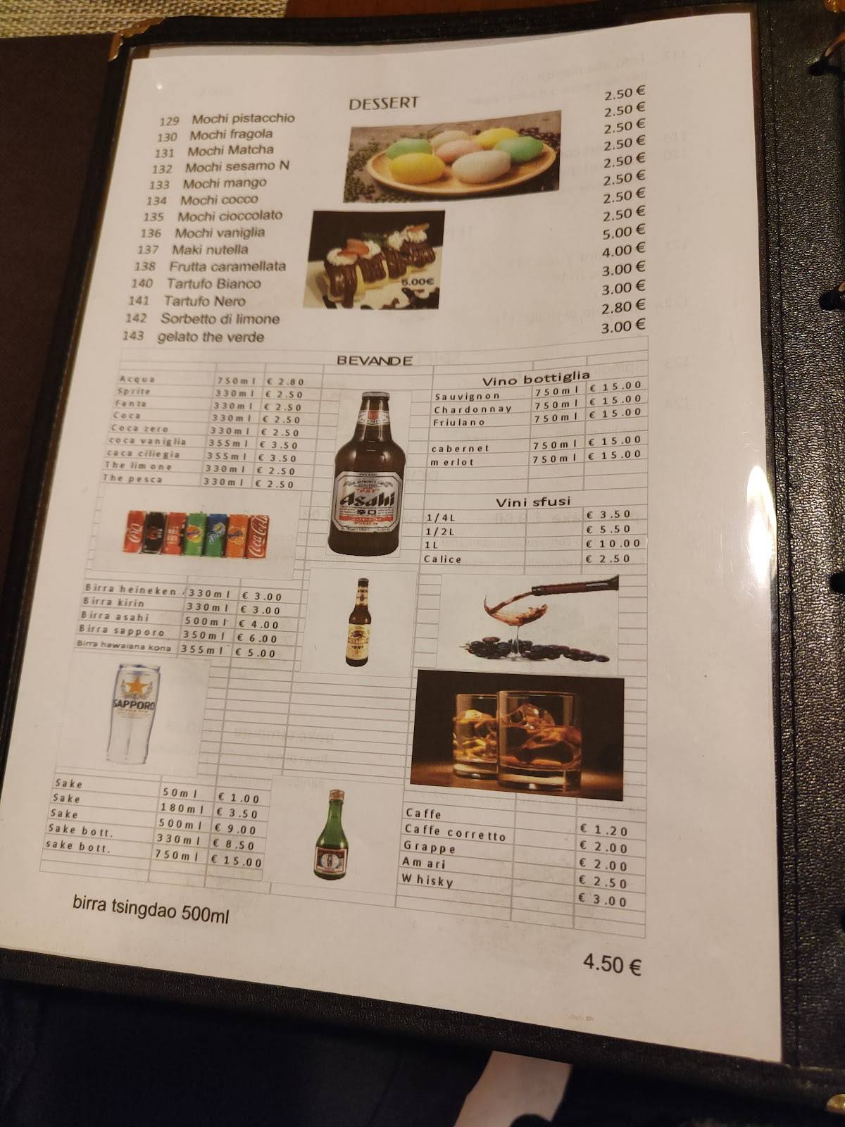 Menu di Sushi Queen Trieste 