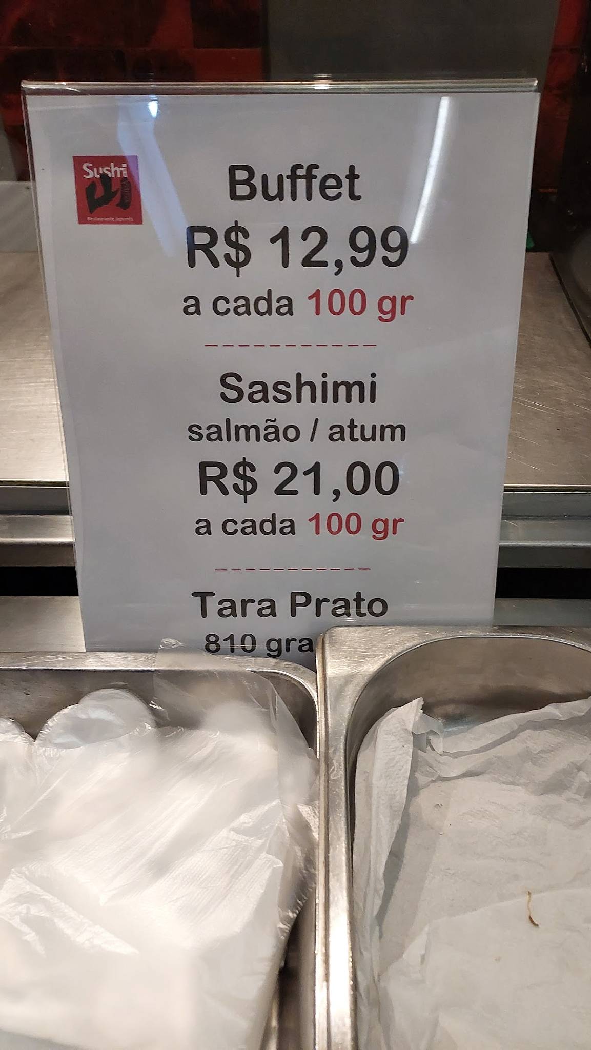 Sushi Yama - Shop. Estação cardápio
