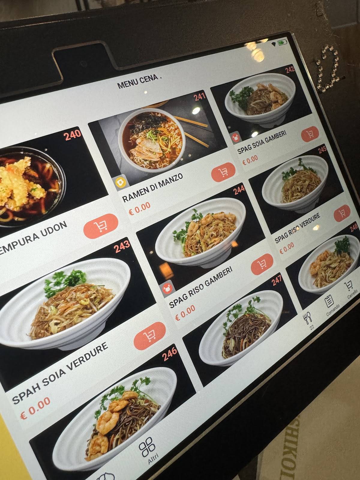 Menu di Sushi koi Ristorante 