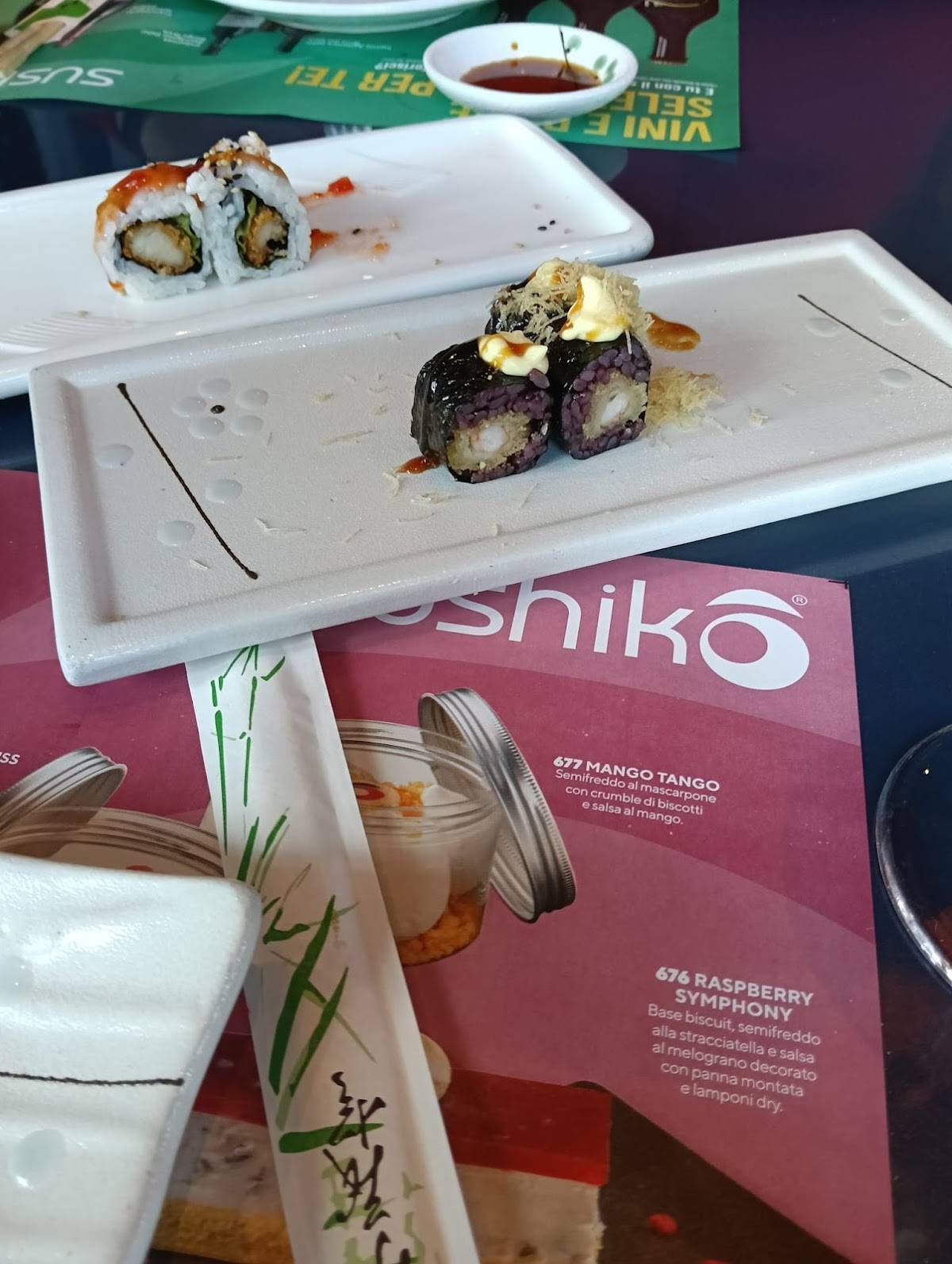 Menu de Sushiko Ancona