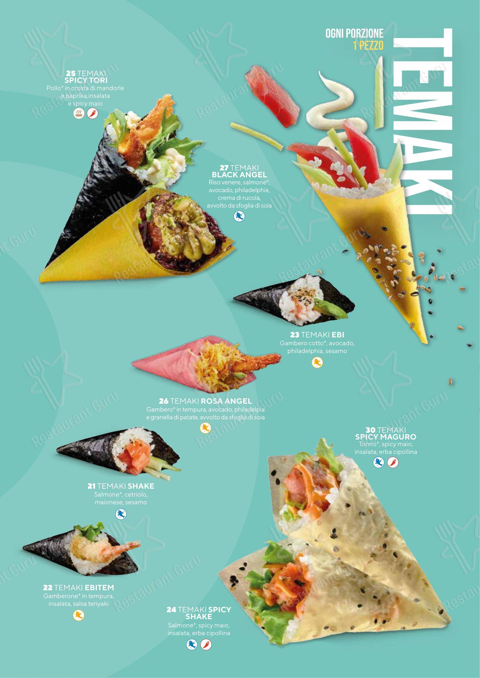 Menu per Sushiko Forlì ristorante