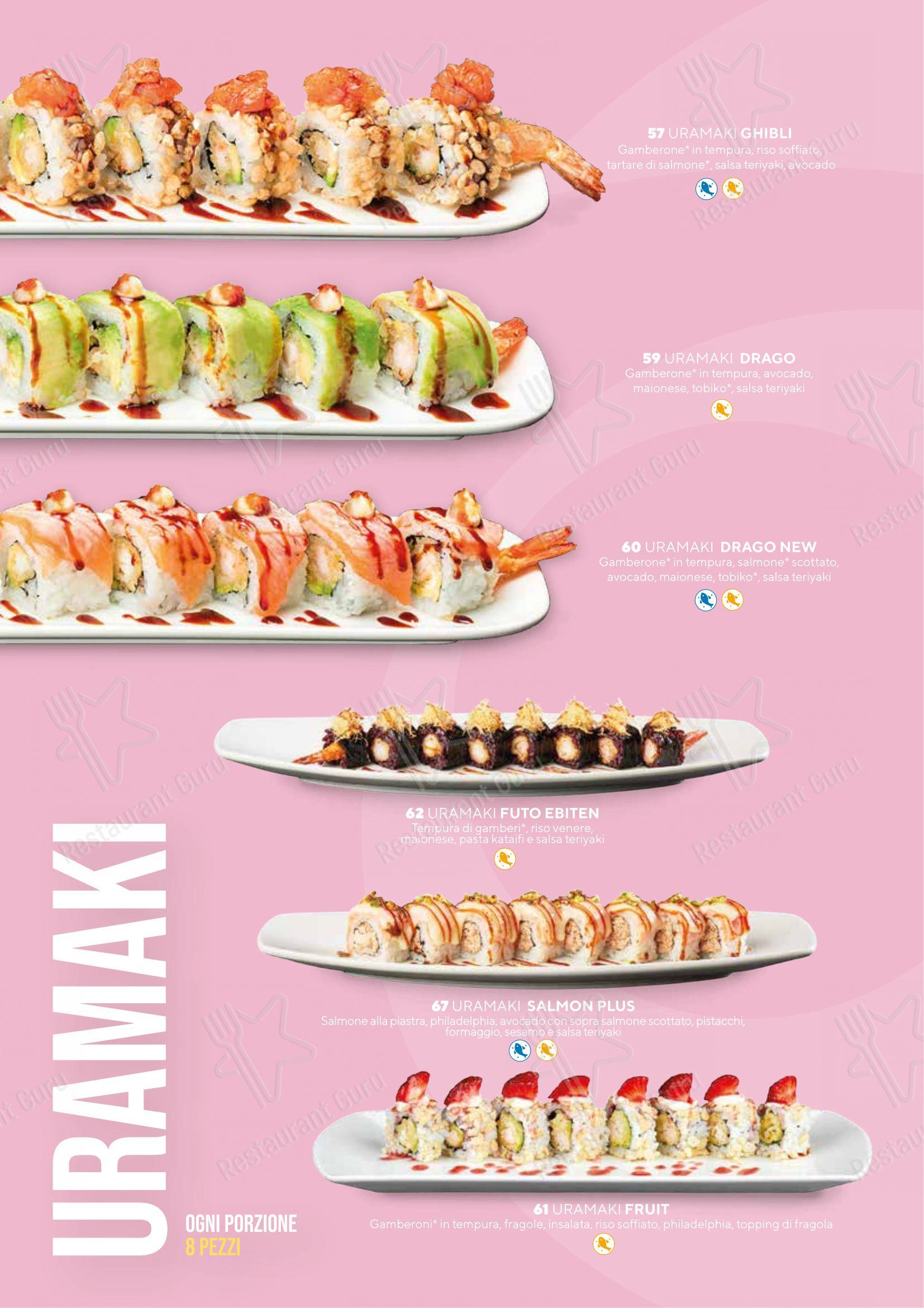 Menu di Sushiko Forlì - Menu