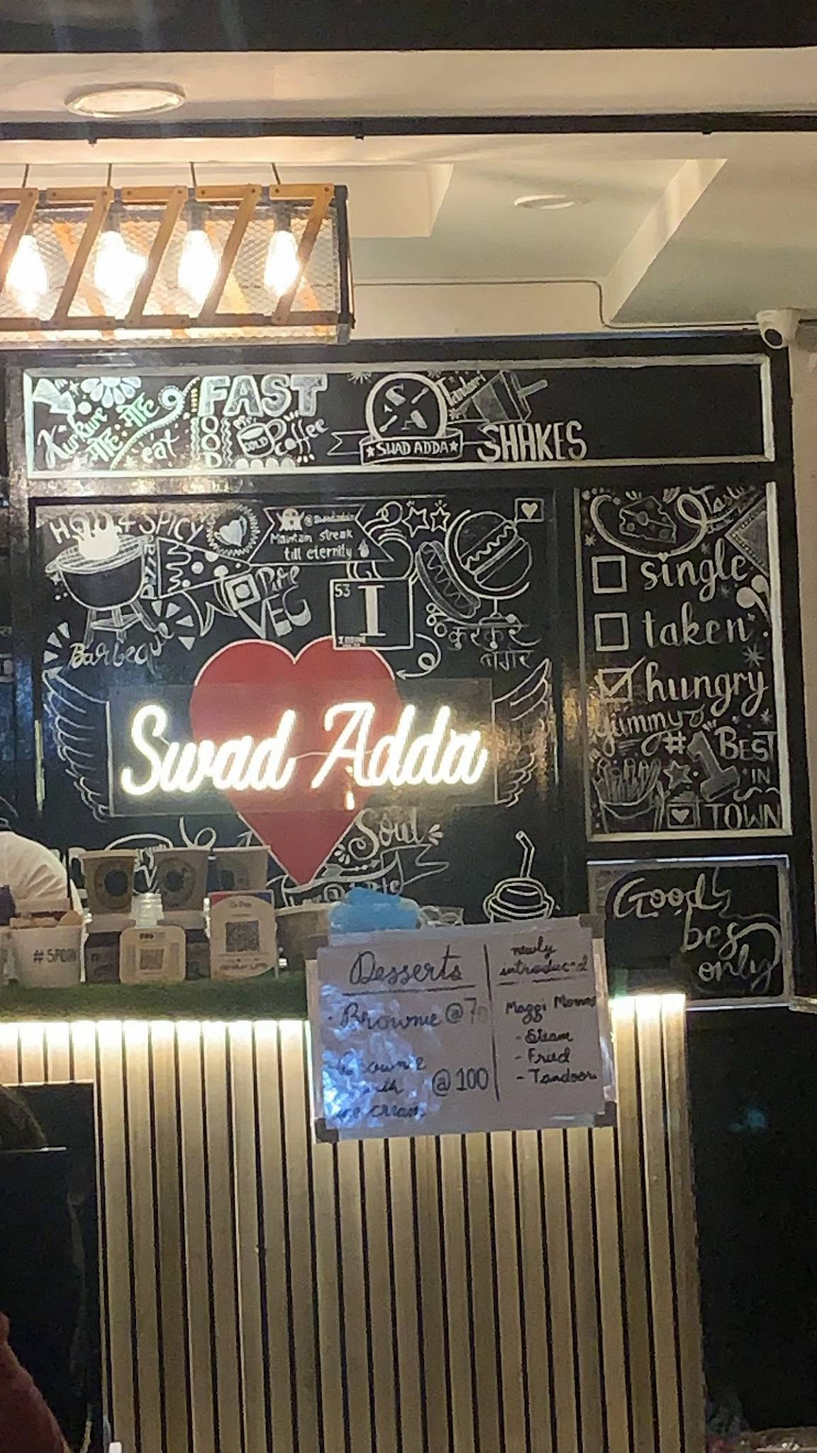 Swad Adda menu