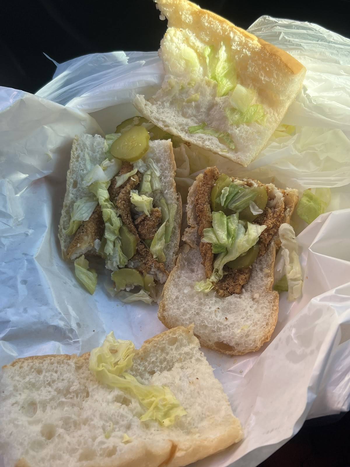 Menu at TRIANGLE DELI restaurant, New Orleans, N Broad St