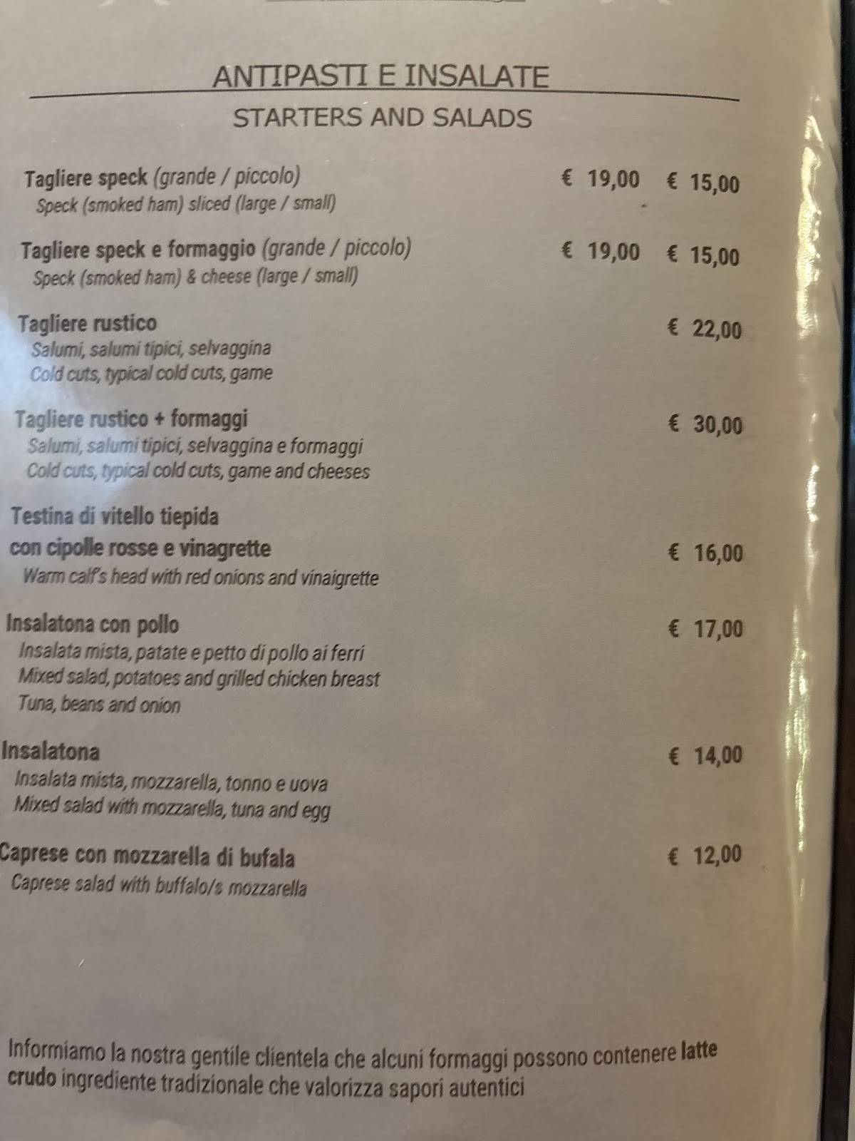 Menu di Ta Mongo 