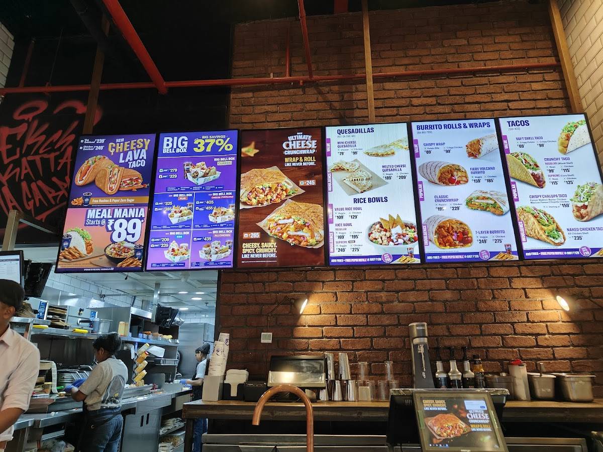 Taco Bell menu