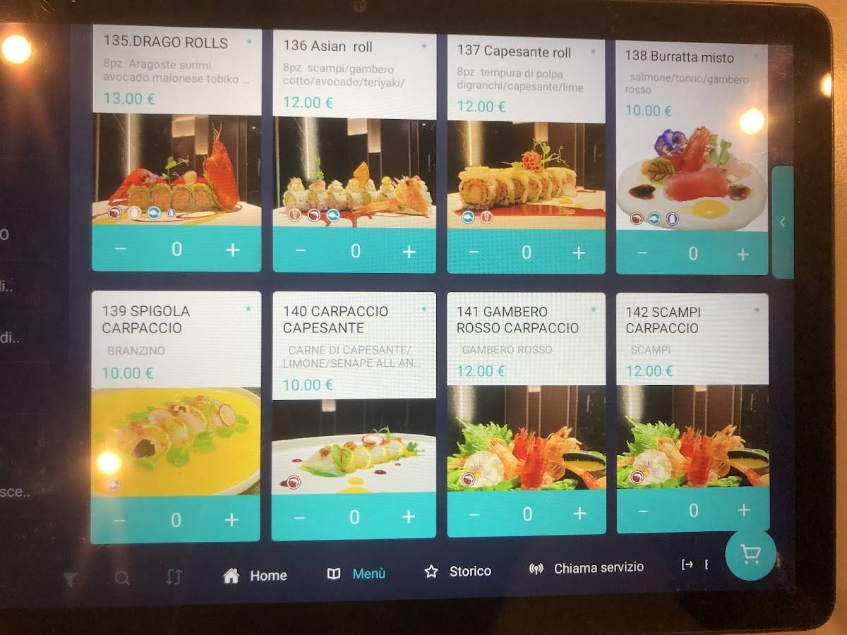 Menu di Mio Fusion Restaurant 