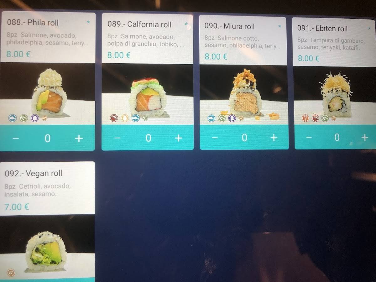 Menu di Mio Fusion Restaurant 