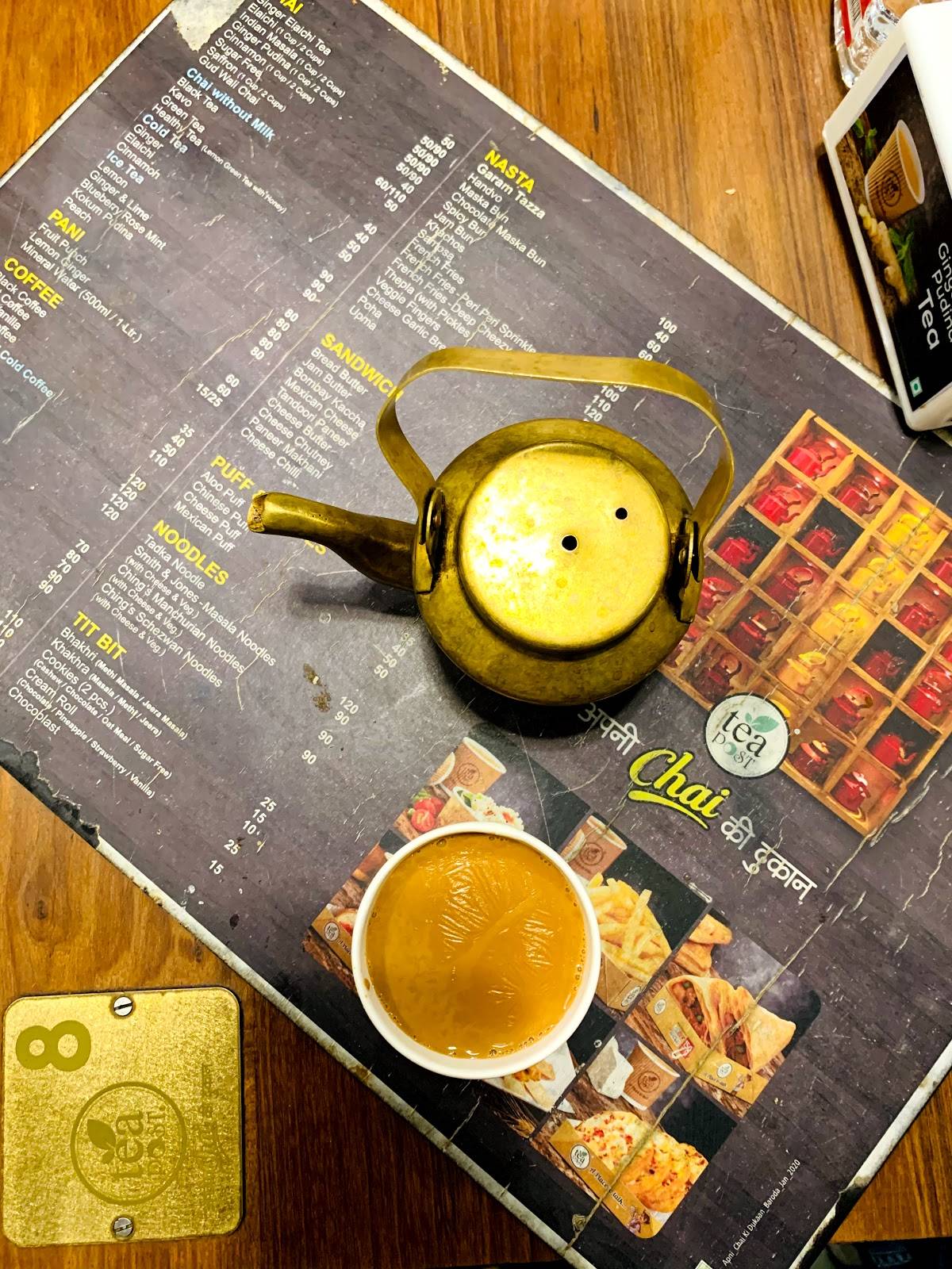Tea Post - Apni Chai Ki Dukaan Best Cafe, Tea Cafe, Pocket Friendly Cafe menu