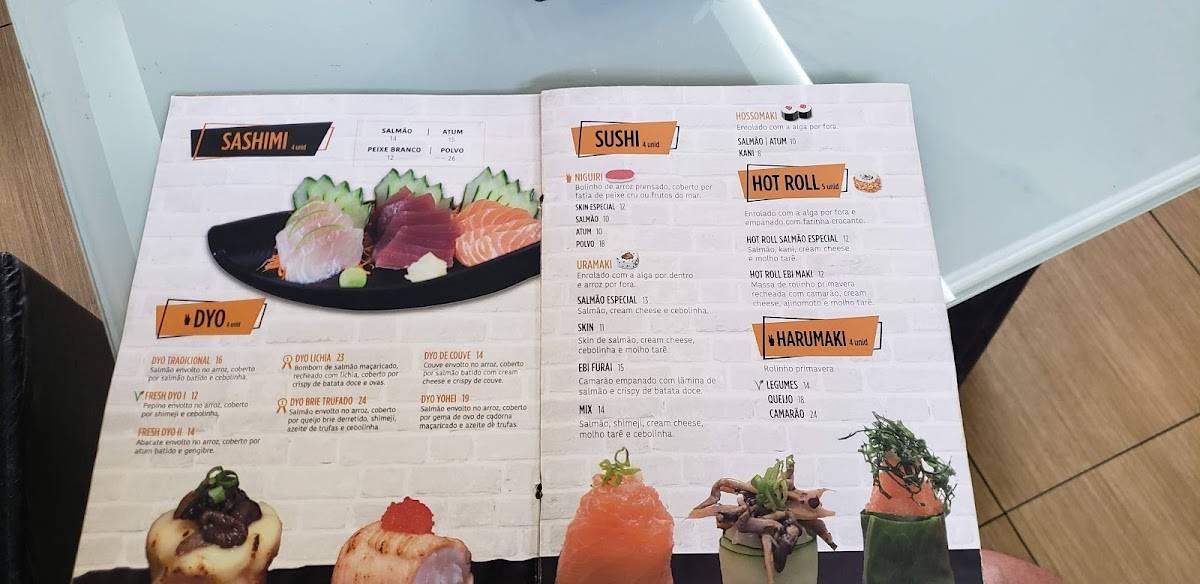 Temaki Fry - Pinheiros cardápio