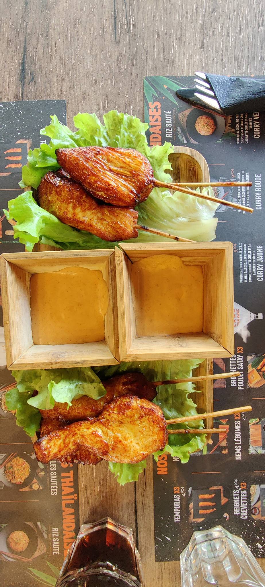 Menu de Thaï Land Square V2