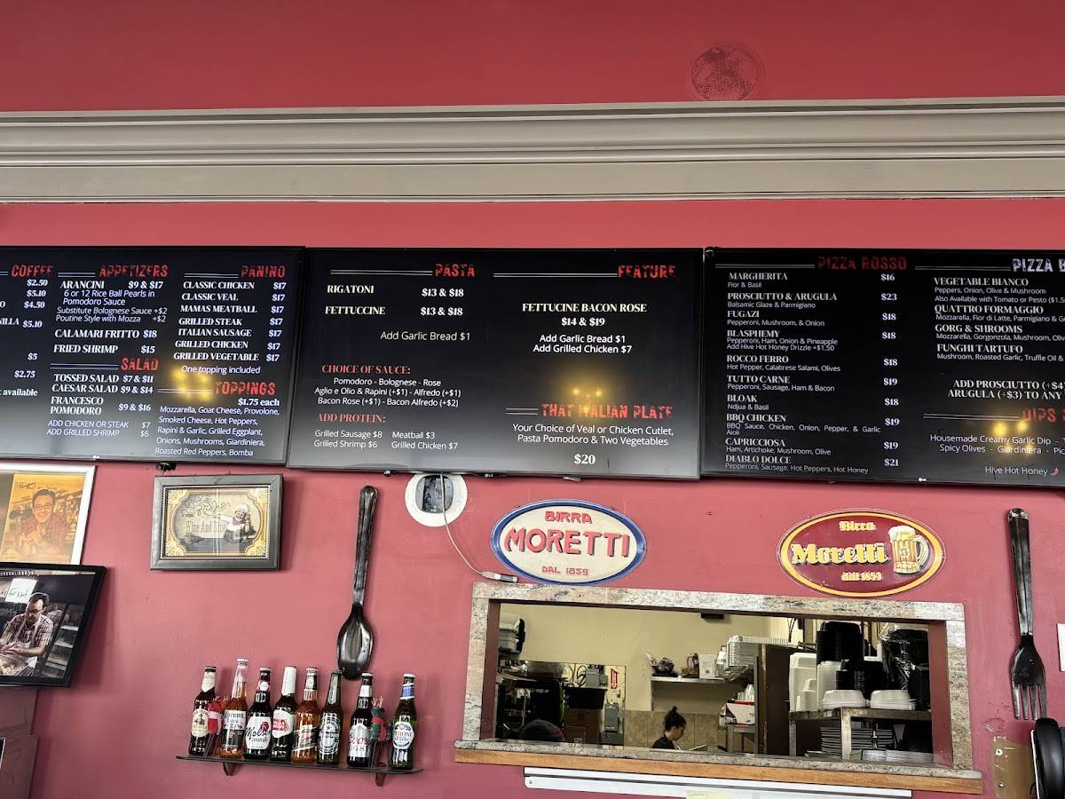 Menu de That Italian Place Brampton Inc.