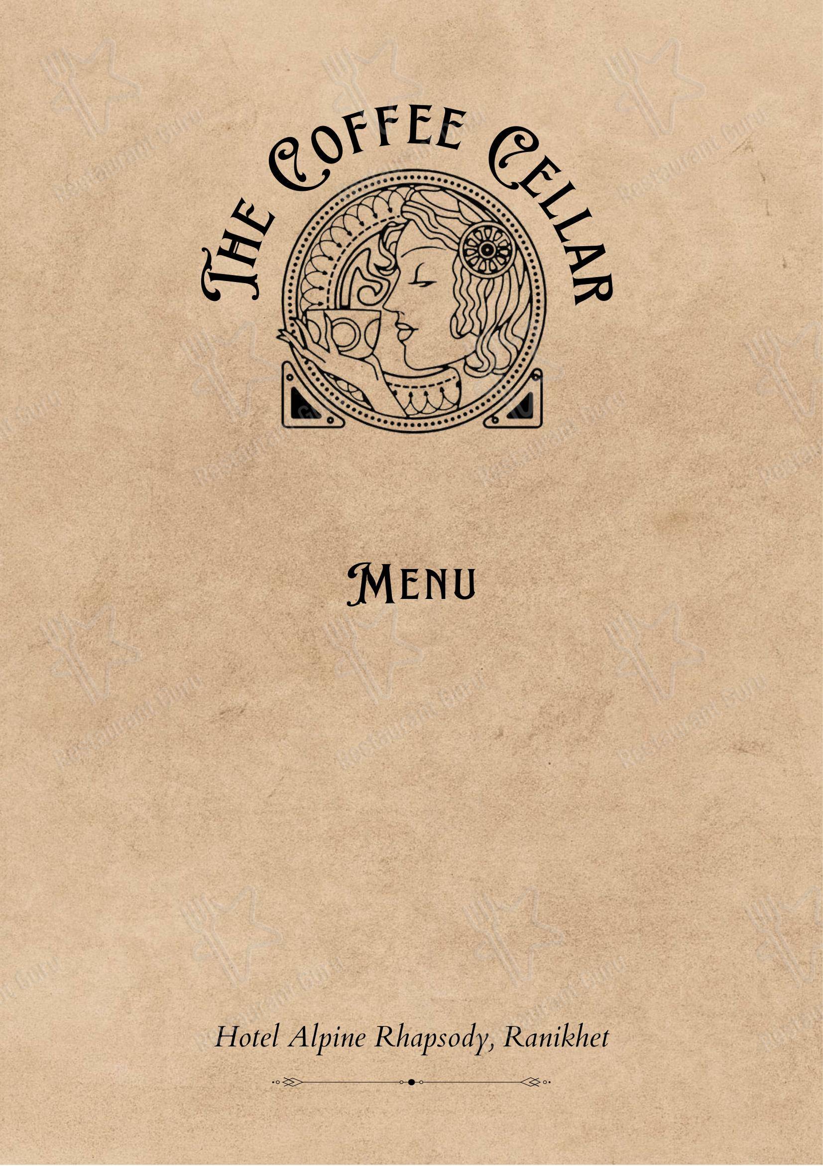 The Coffee Cellar - Menu