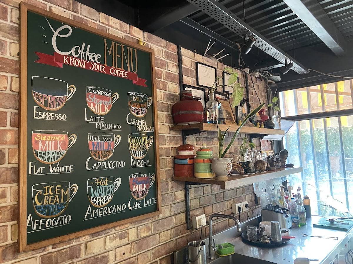 The Filos - Café & Continental Restaurant menu