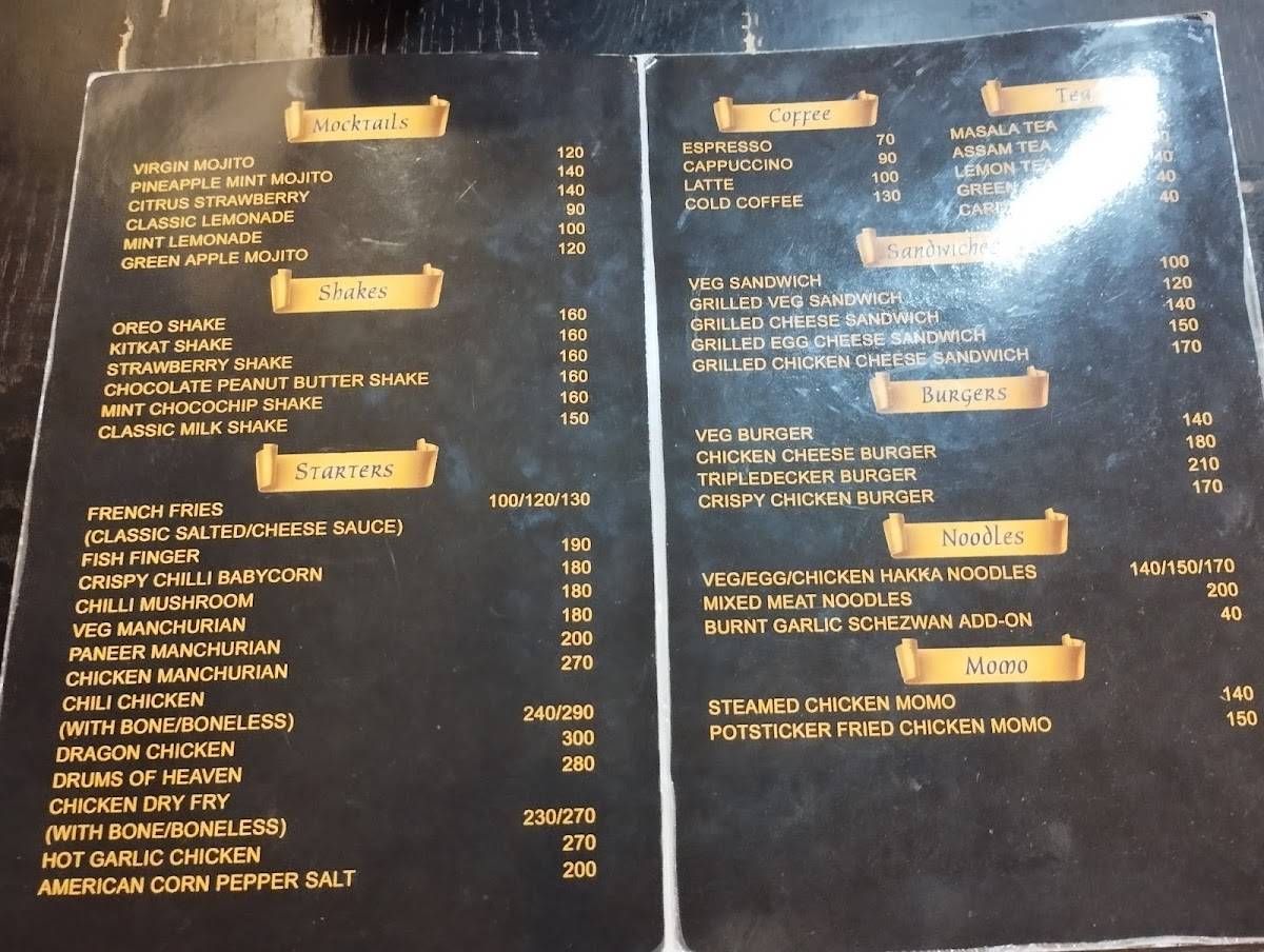 The Good Food Co. menu
