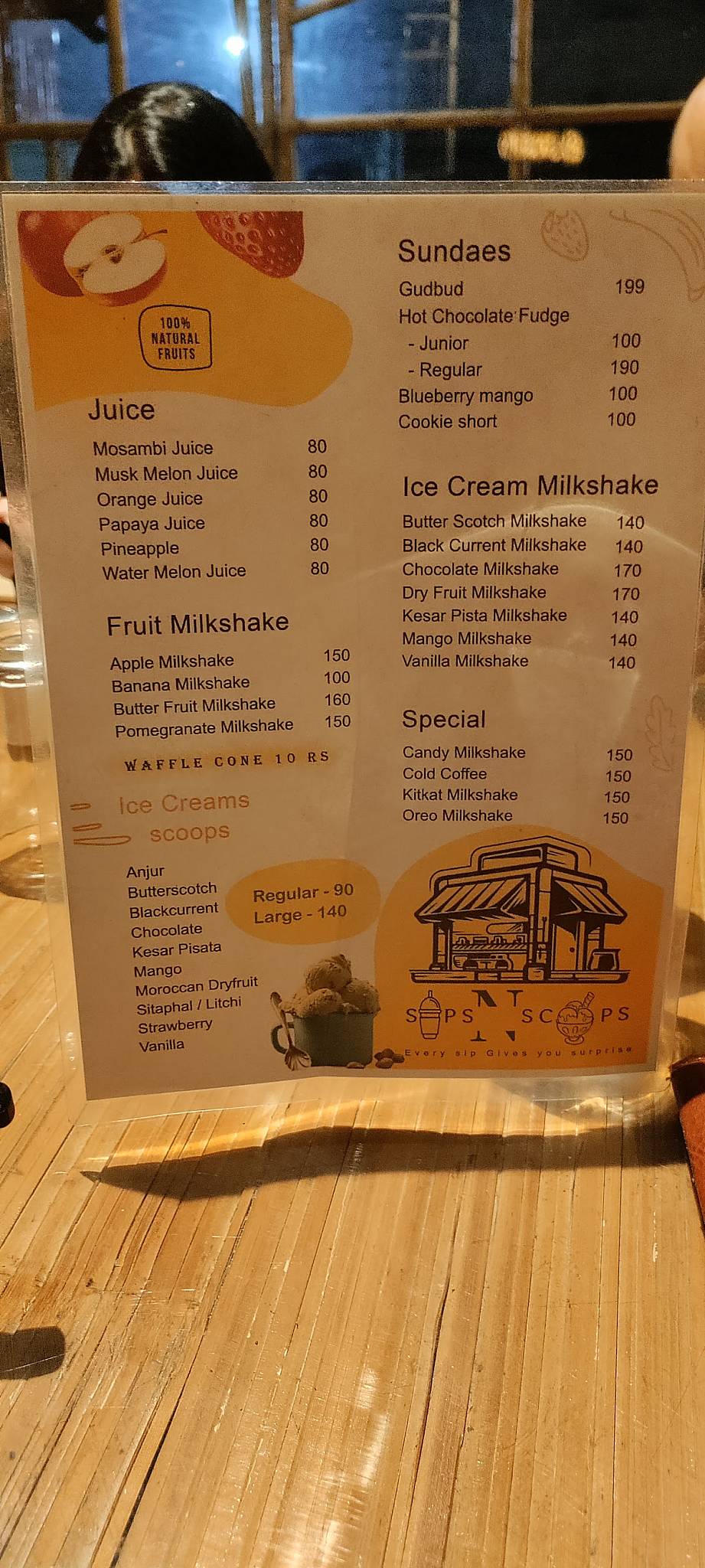 The Kantara Restaurant menu