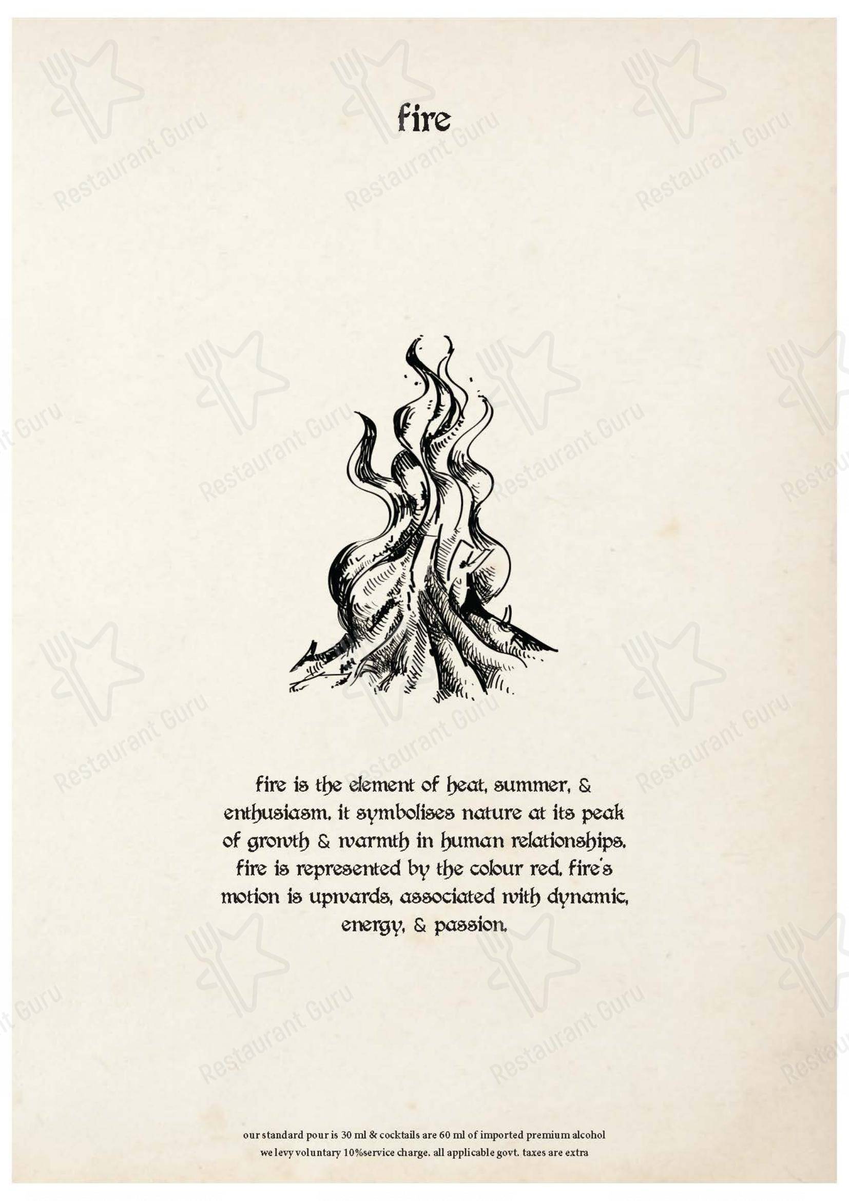 The Maroon Room – Pan Asian Fine Dine in Guwahati in Guwahati - Menu bar