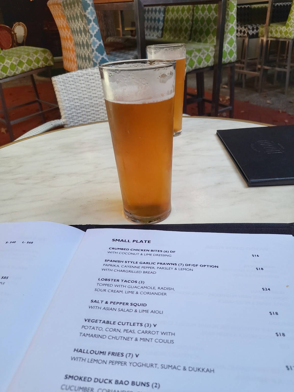 Menu at The Robin Hood Hotel restaurant, Norwood