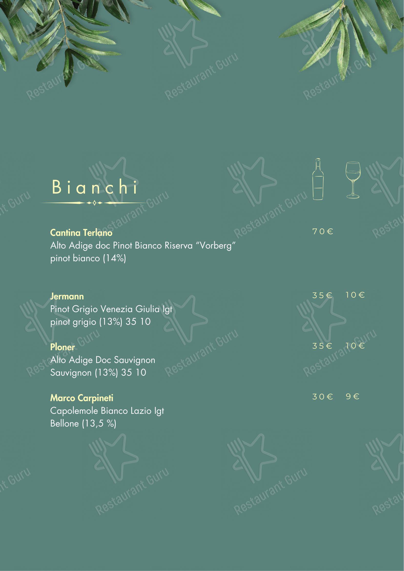 Menu per The Times Bar & Restaurant pub & bar