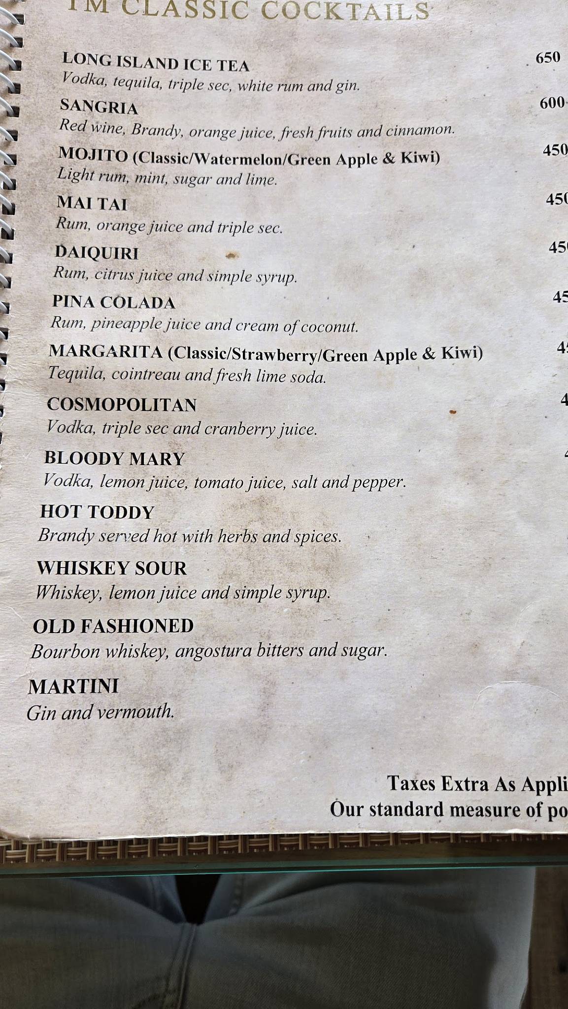 Theth Masala Restaurant & Cafe Gandipet menu