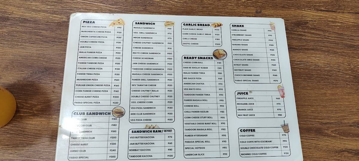 Tirupati Restaurant menu