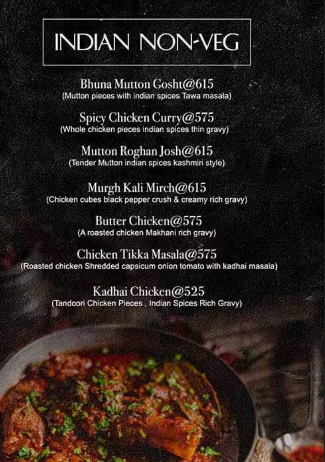 Tonique Bistro & Bar menu