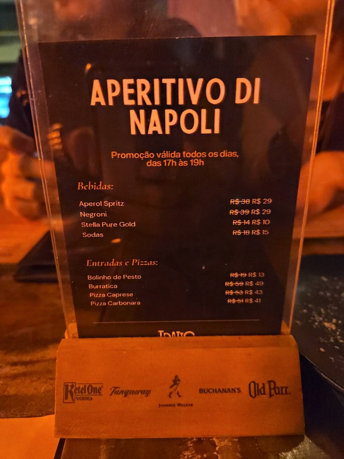 Tratto Pizza Bar - Cambui cardápio