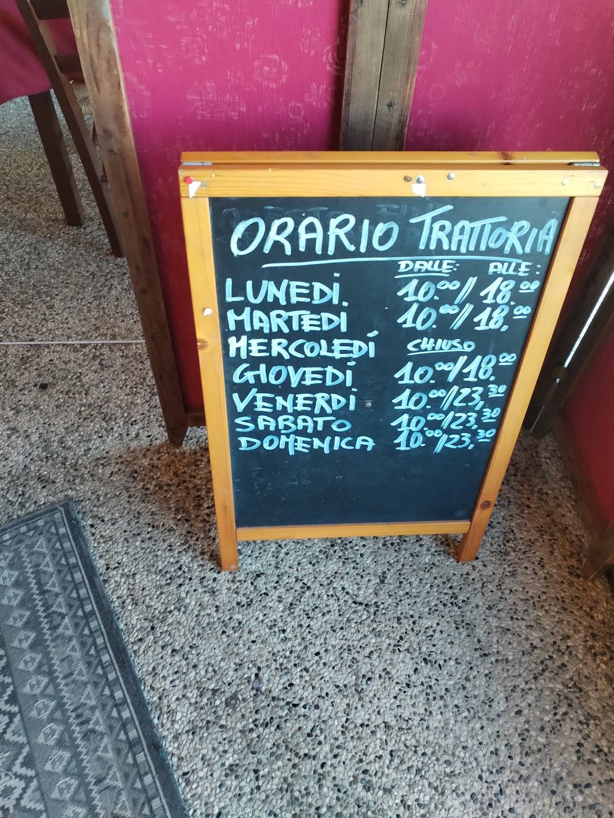 Menu di Trattoria Al Cacciatore 