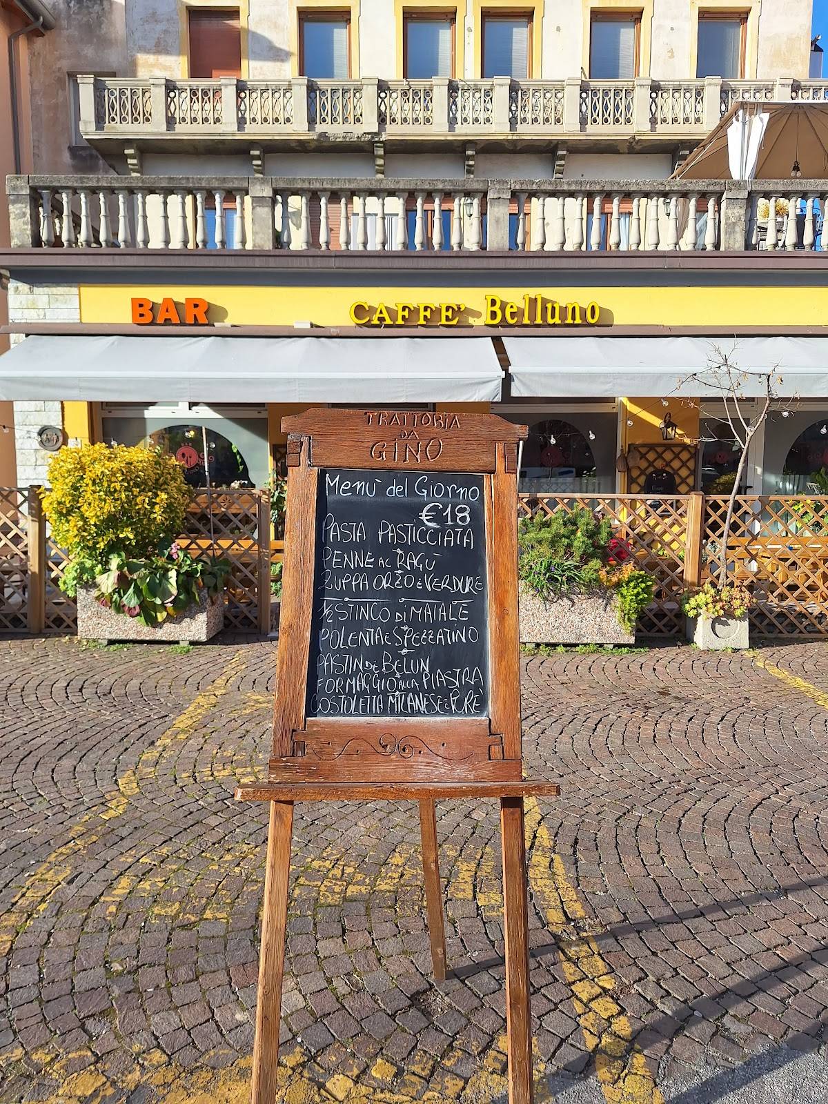 Menu di Trattoria da Gino (cucina aperta a pranzo) 