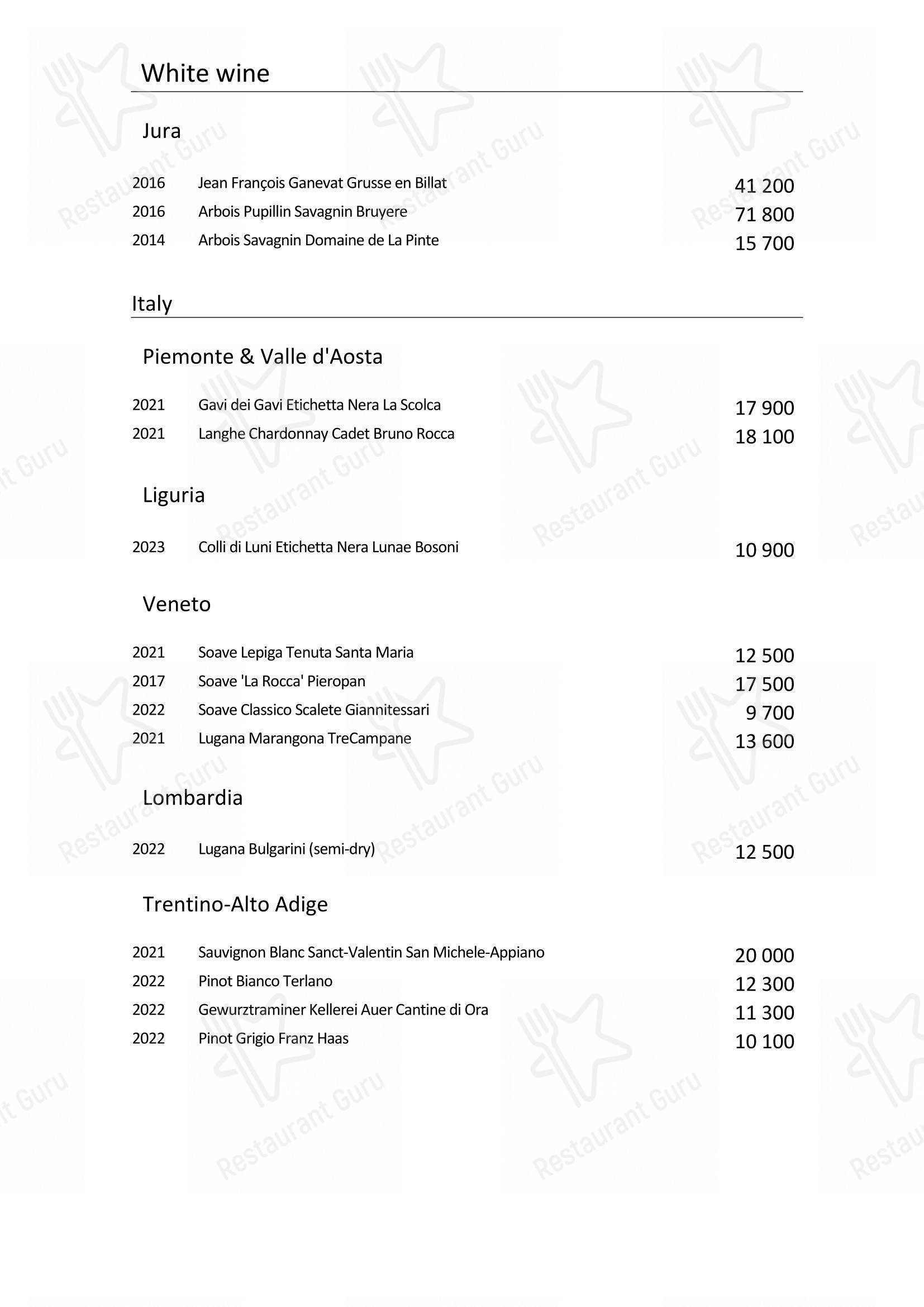 Turandot dans Moscou - Takeaway Menu