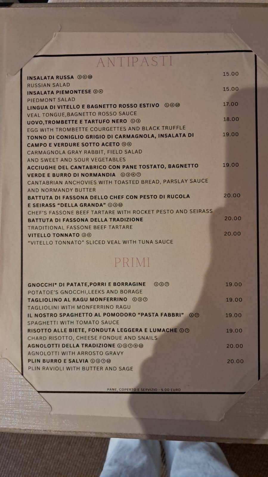 Menu di Monferrato 