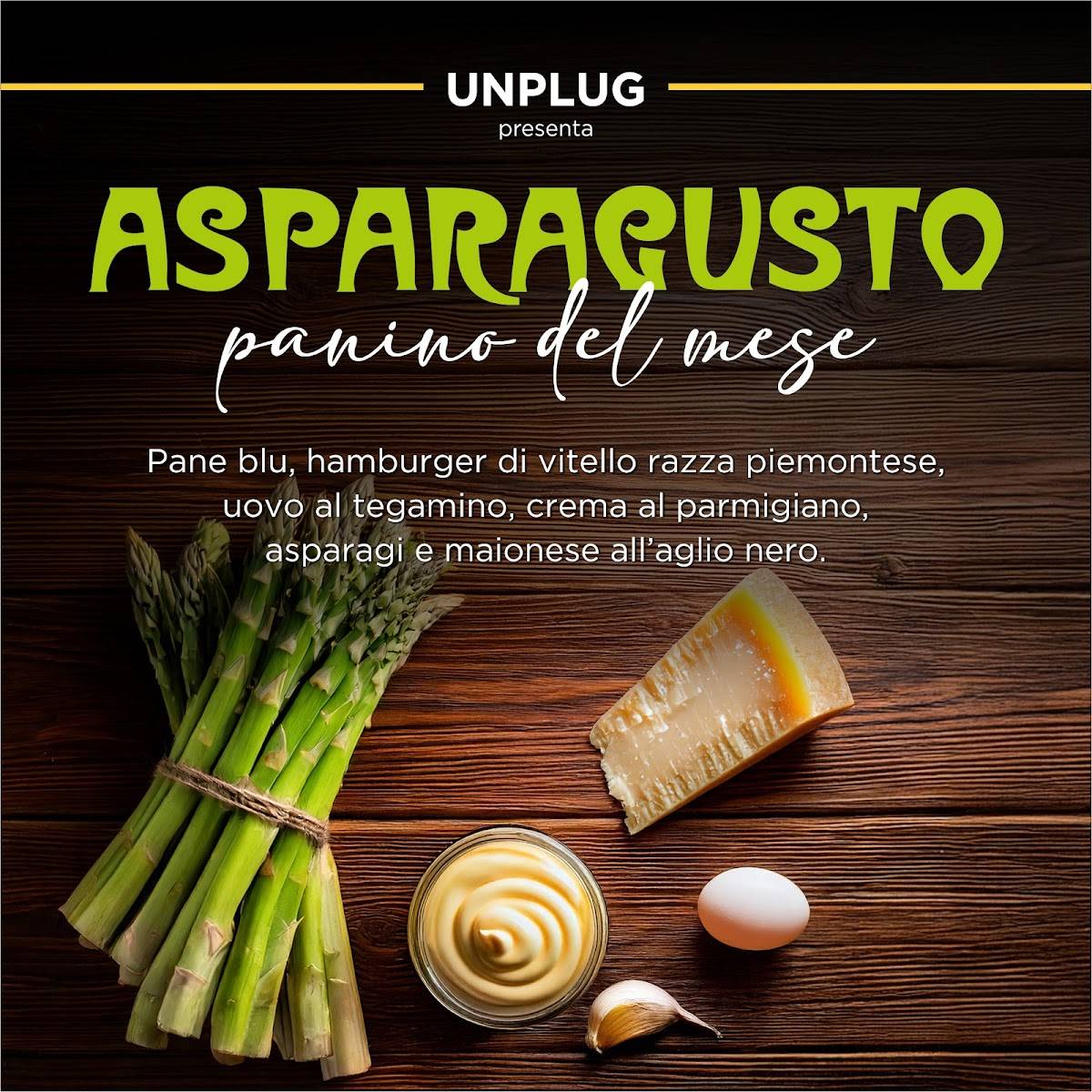 Menu di UNPLUG 