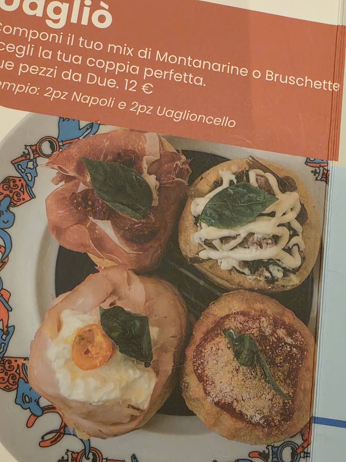 Menu di Uagliò - Parma 