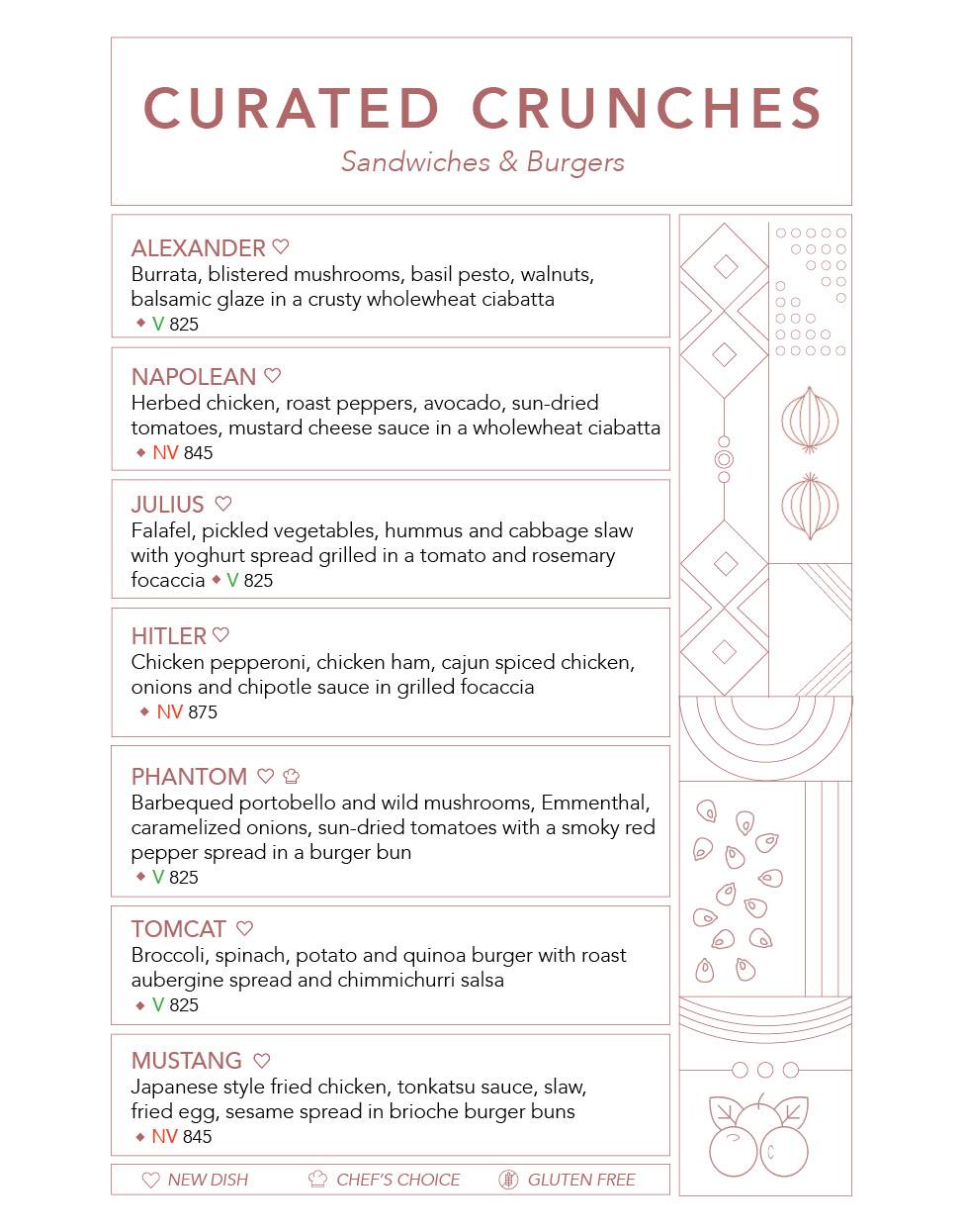 Under The Neem menu