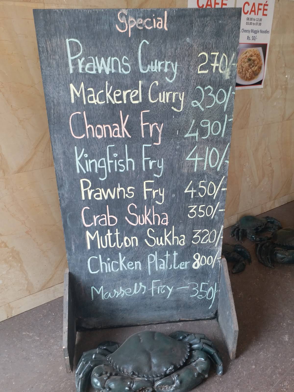 Union Restaurant Bar And Cafe menu