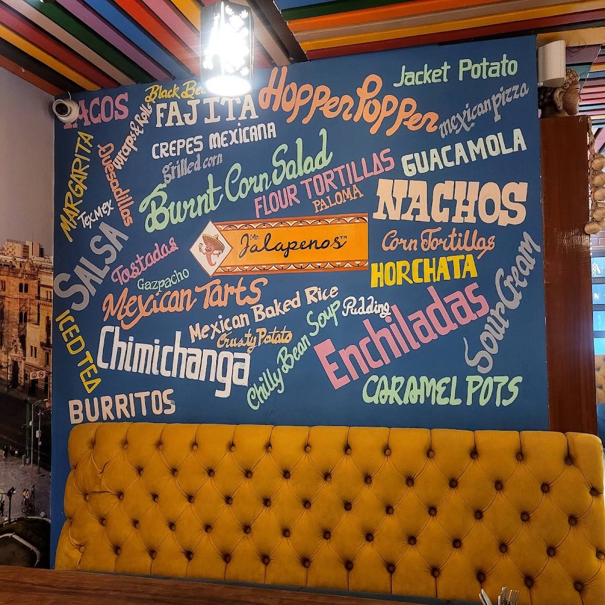 Mr.Jalapenos menu