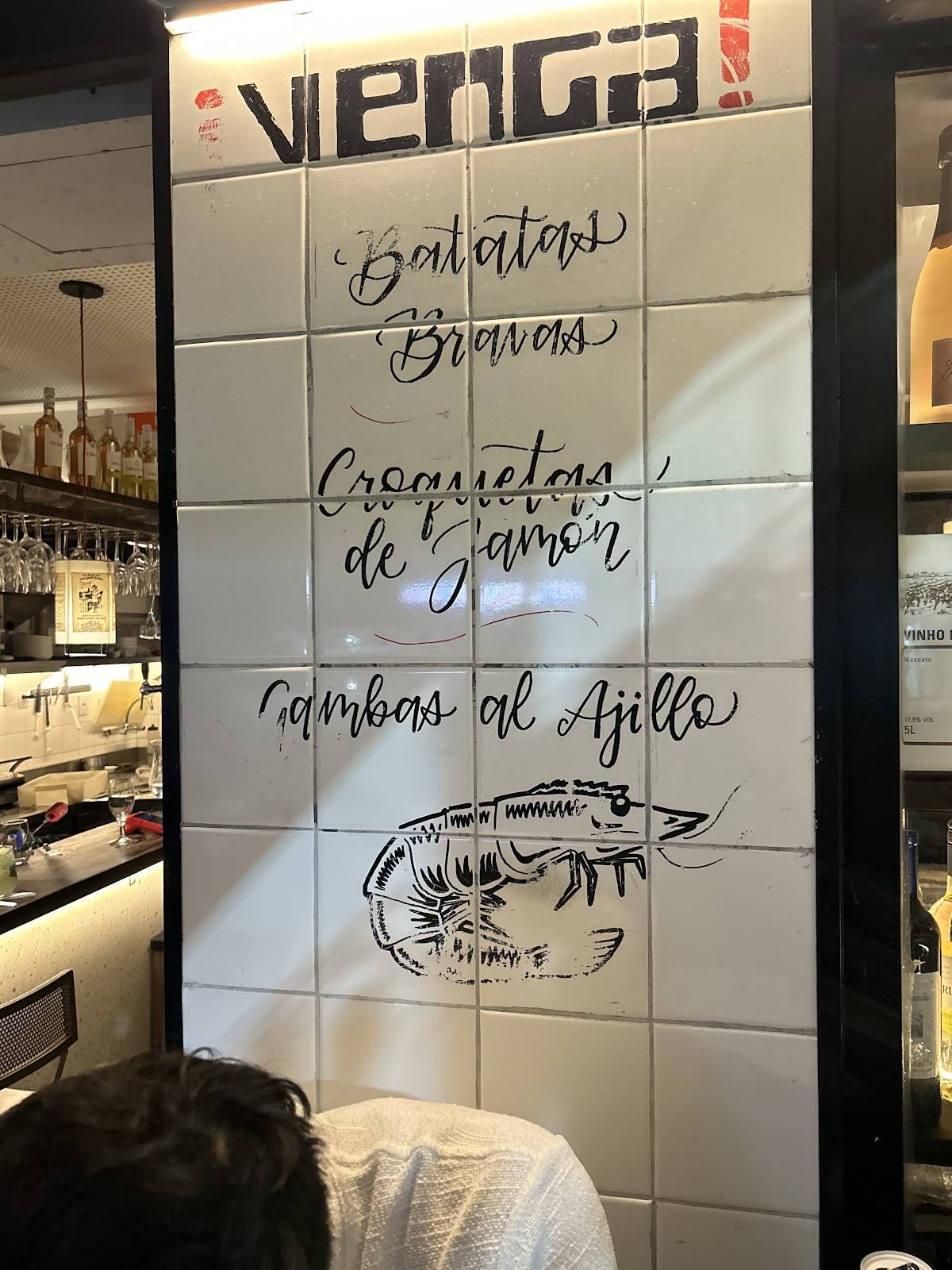 Venga Bar de Tapas cardápio