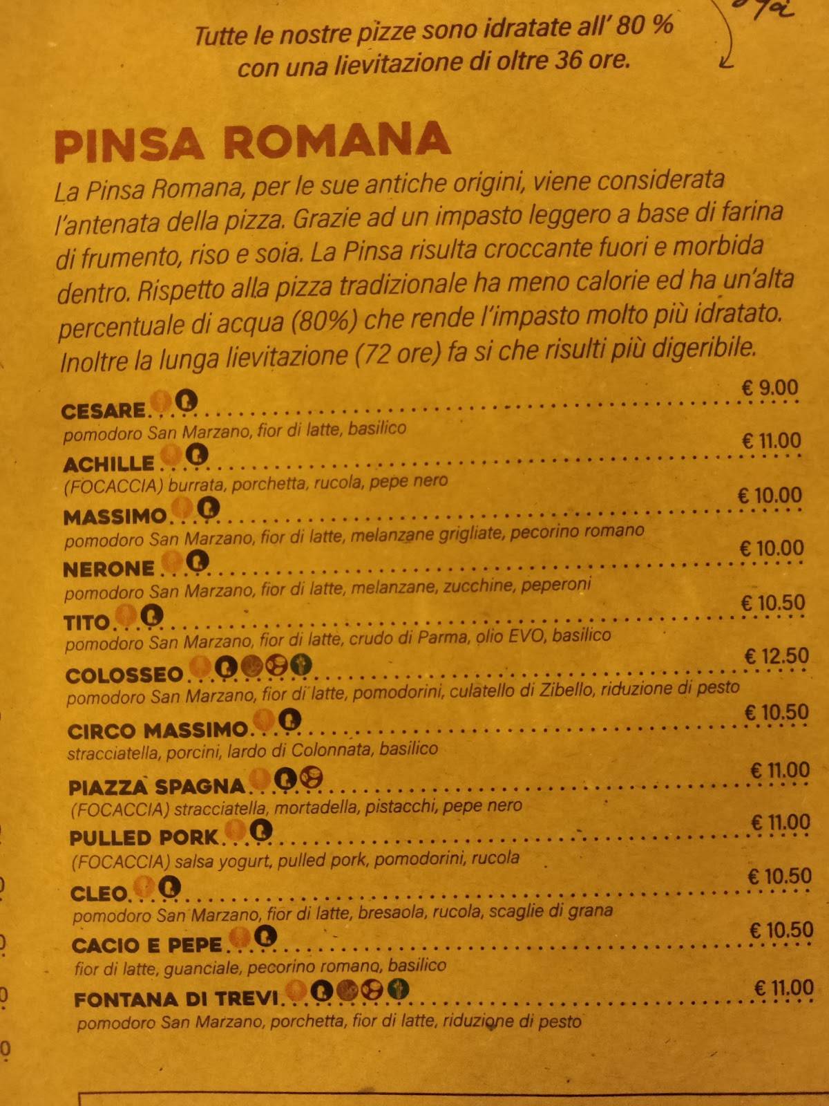 Menu di VeroWheat 