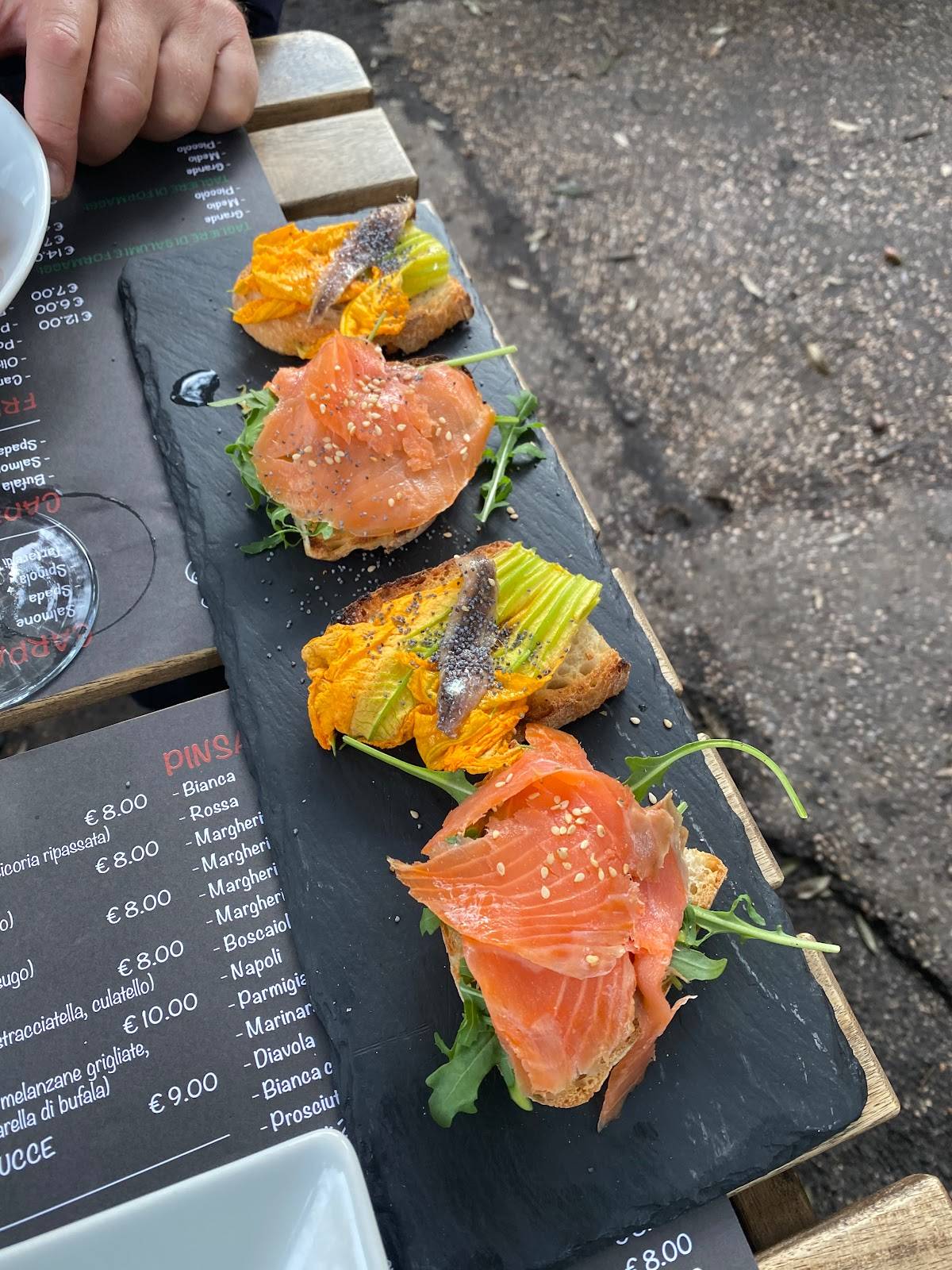 Menu di Vineria 19 