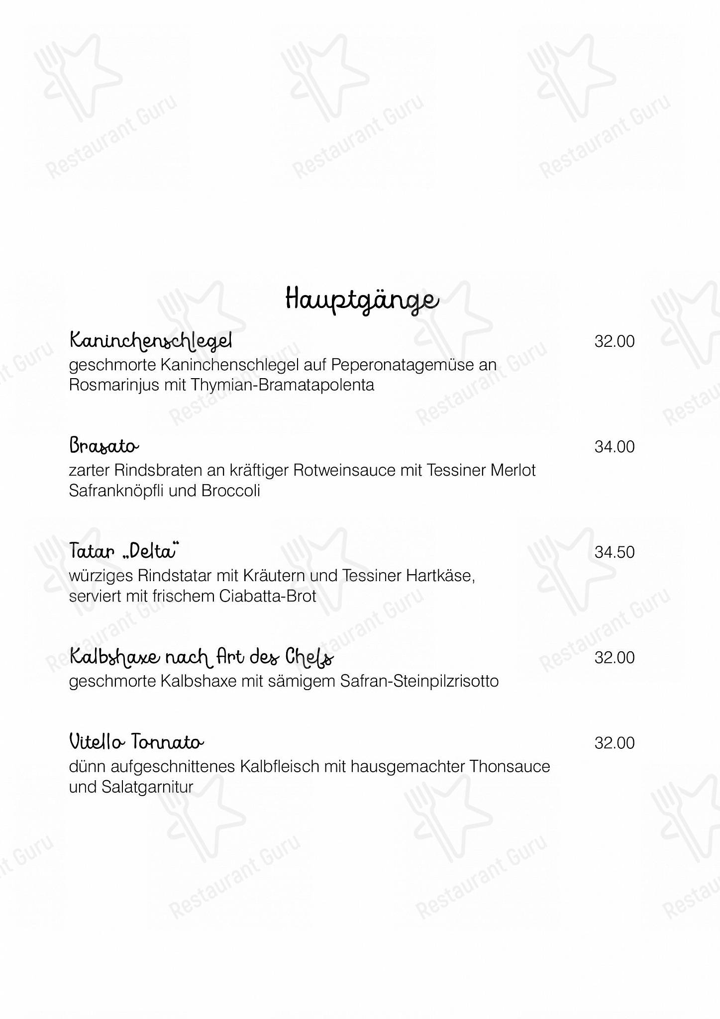 Guarda il menu di Weisses Kreuz