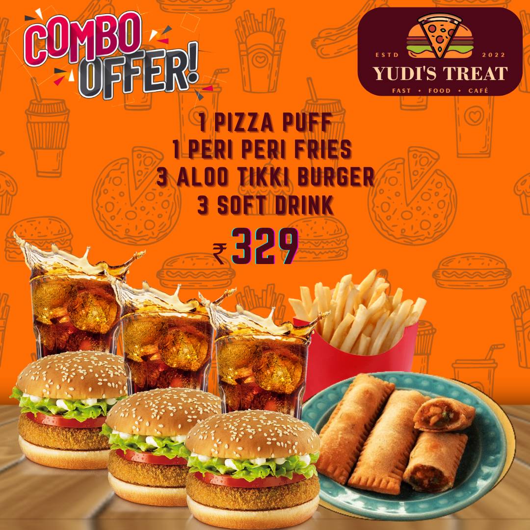 Yudi's Treat Gunjan Vapi menu