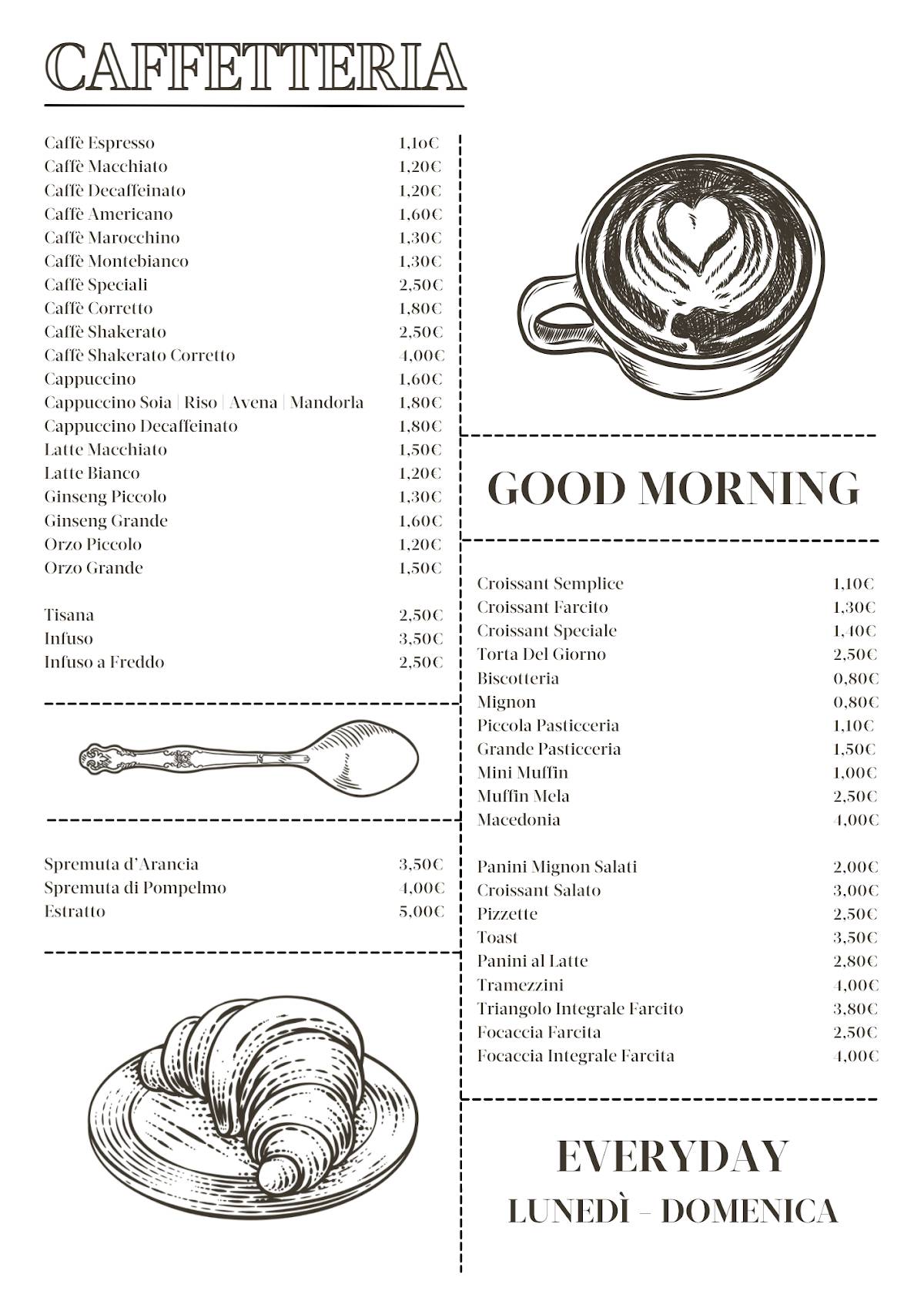 Menu di Zivico4 - Forlì 