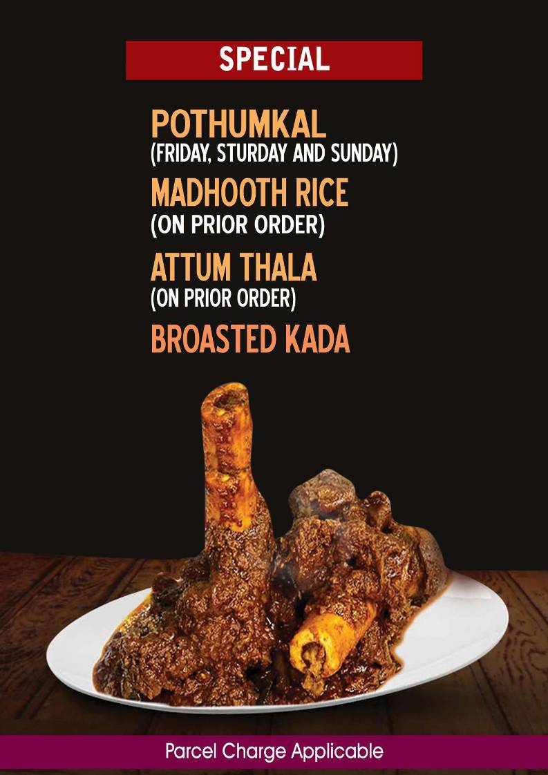 Zoe's menu