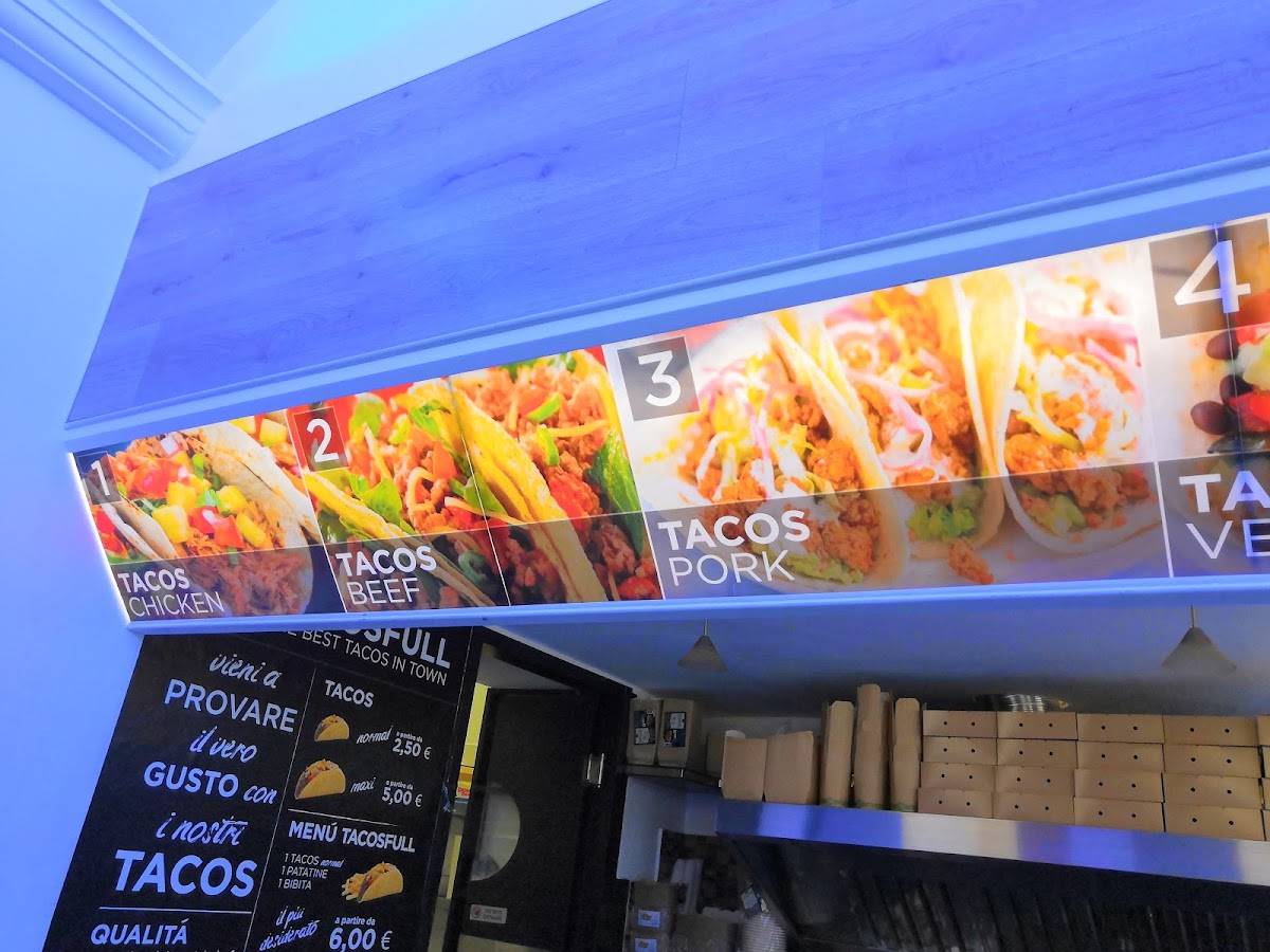 Menu di Ristorante mr.taco 