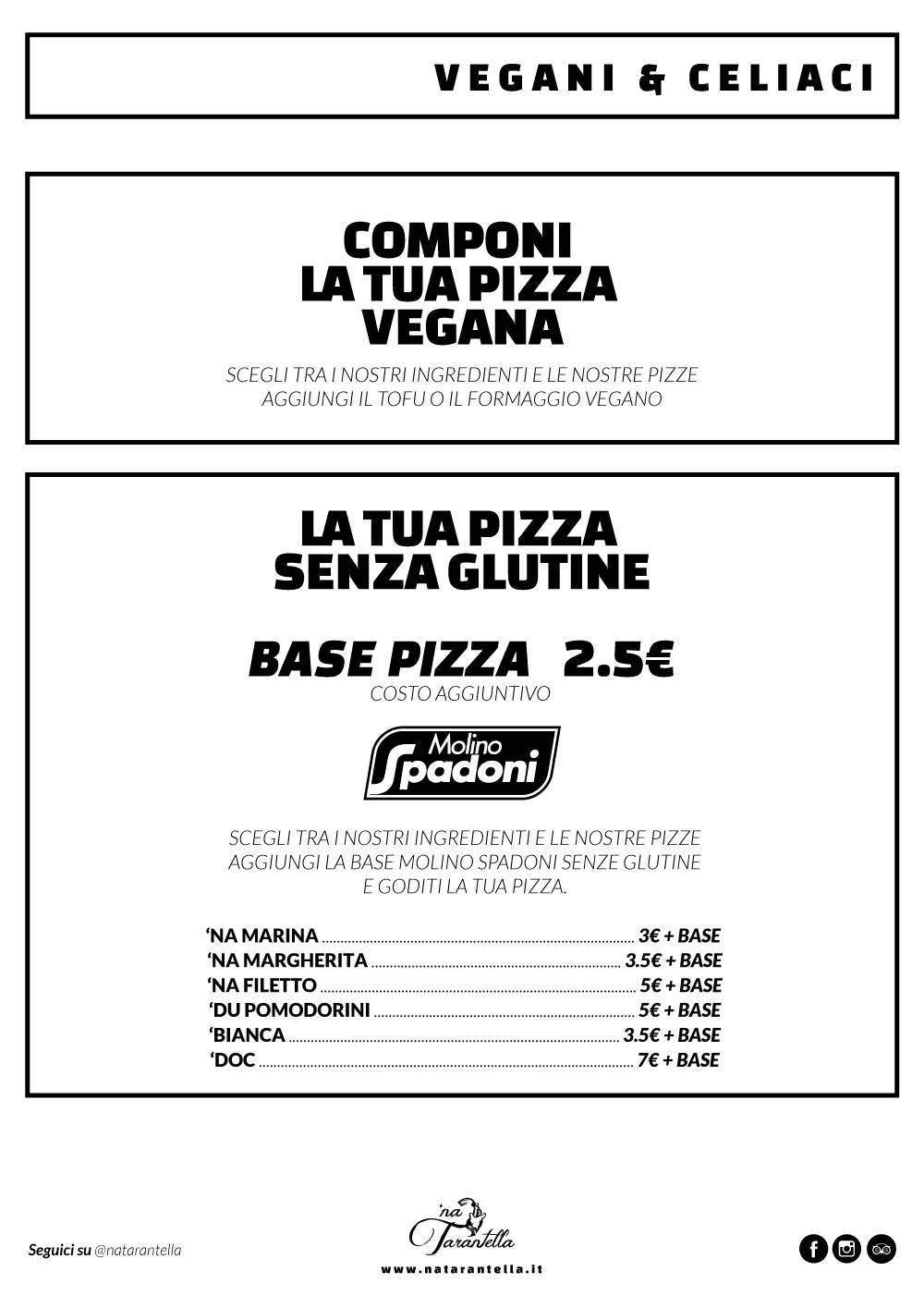 Menu di ' Na Tarantella 