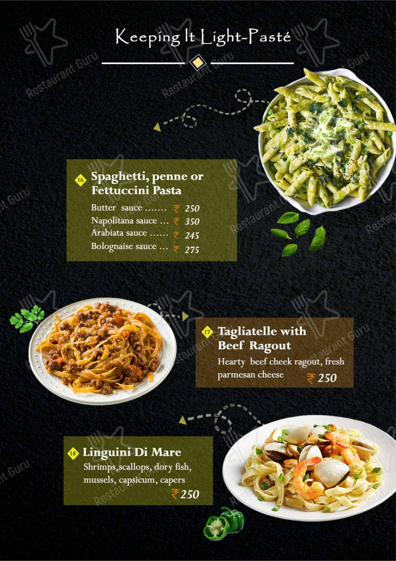 Besto Bakes Cakes Cafe - Ночное меню