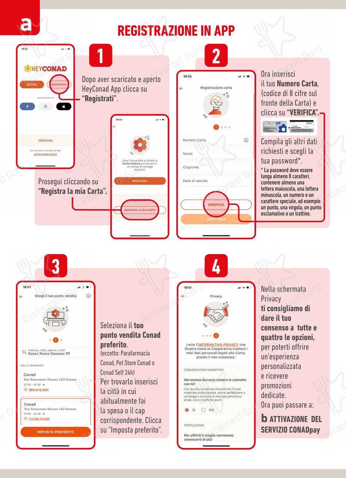 CONAD CITY in Gatteo A Mare - Menu