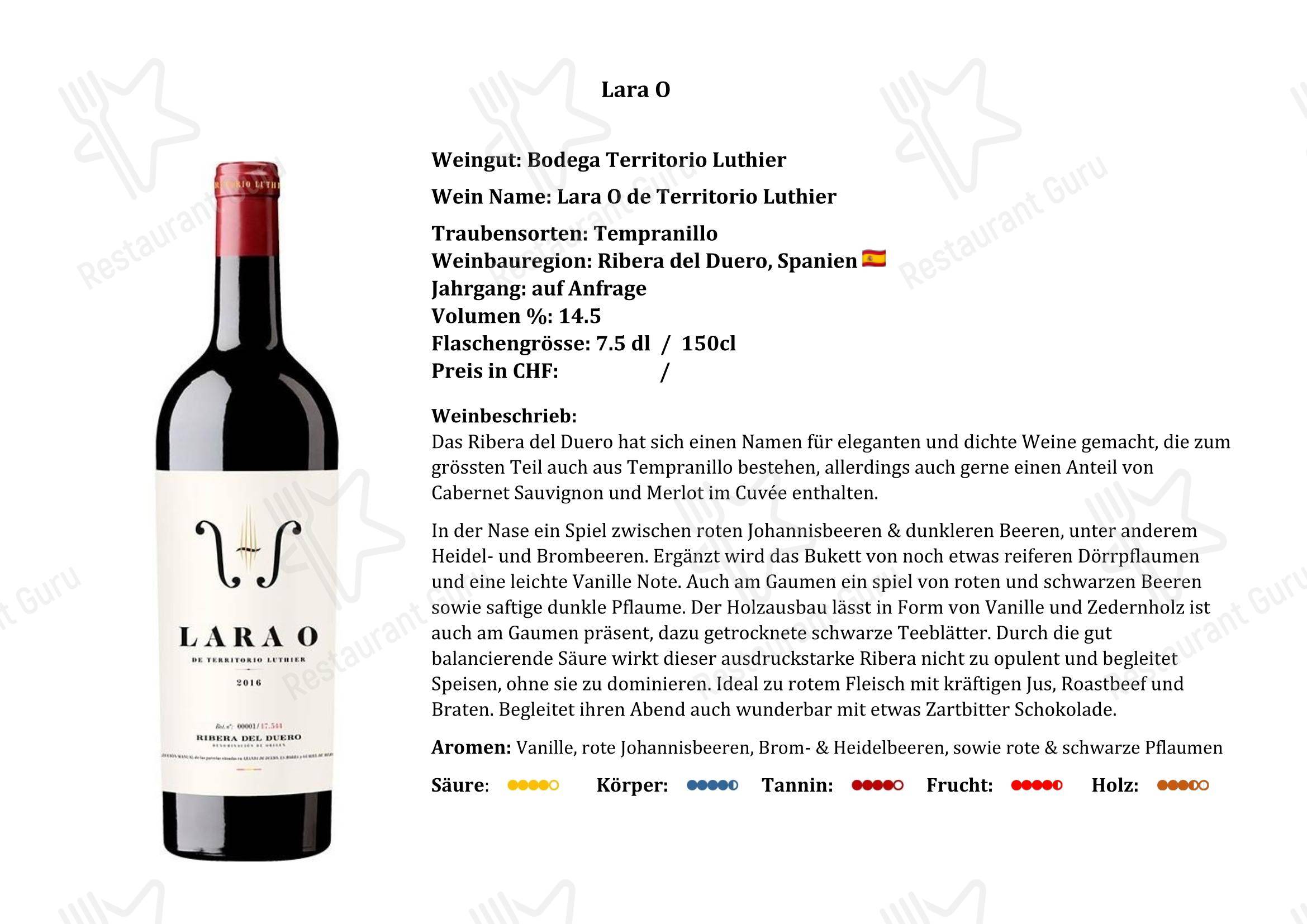 Коктейльная карта per Gasthaus Alp Scheidegg ristorante