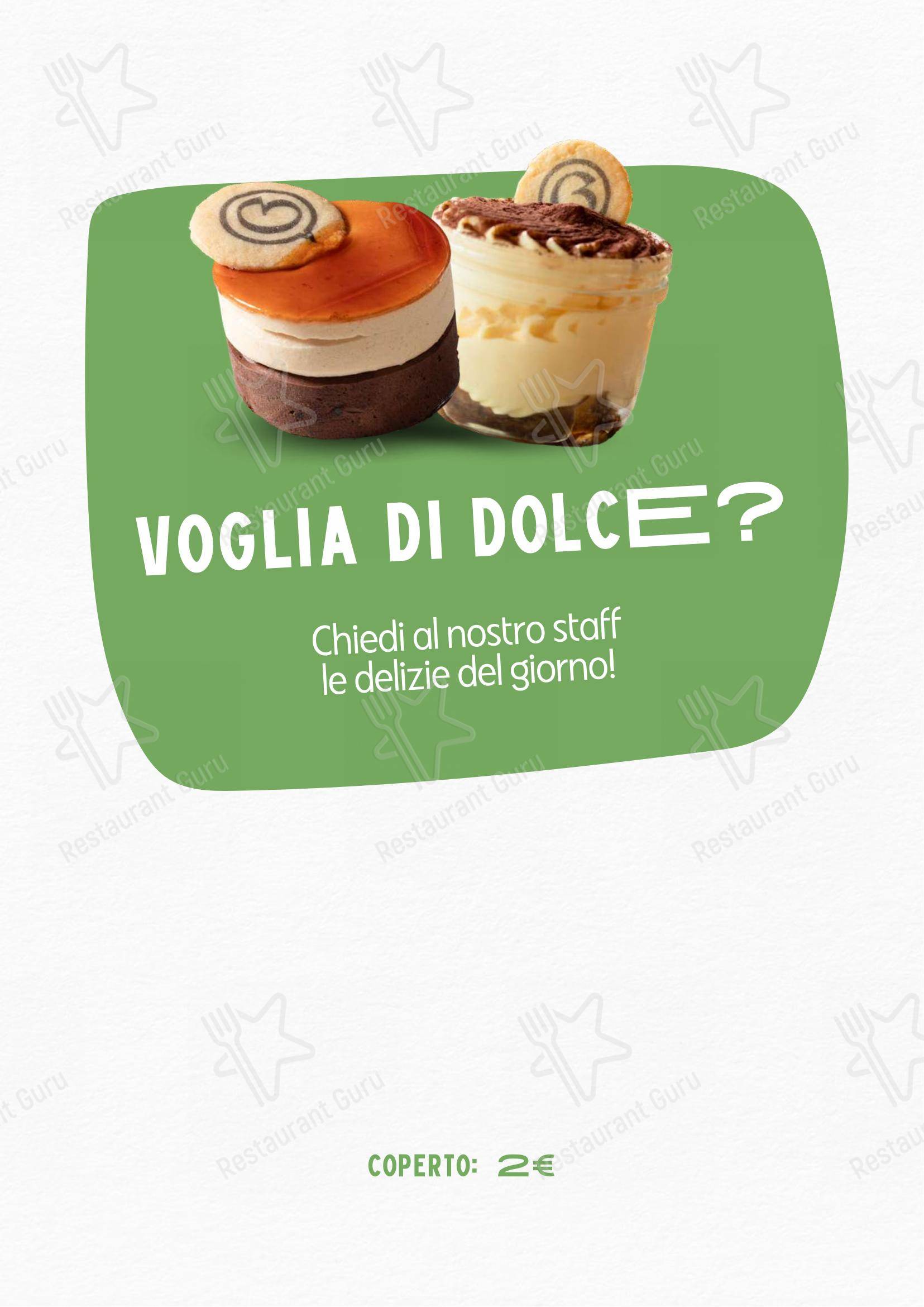 I Goliardi Roma in Roma - Menu